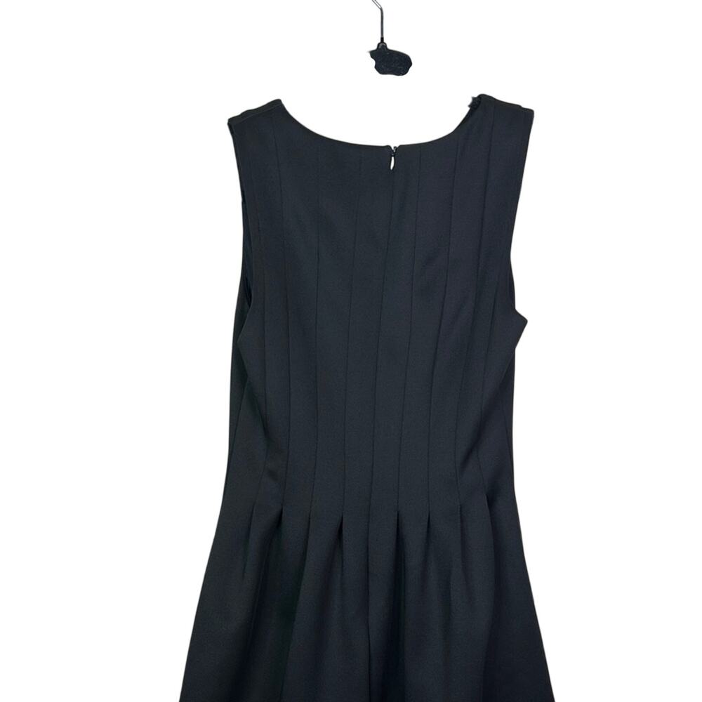 Vince Camuto pleated Black Sleeveless Dress size 8 - Picture 8 of 9